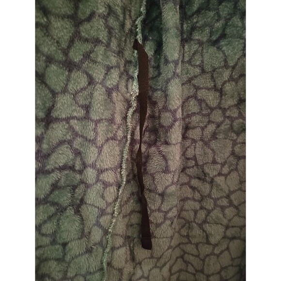 Dinosaur Monster Children's Kid Boy Hooded Towel Bathrobe Cotton M 8-10 Green - Picture 7 of 11